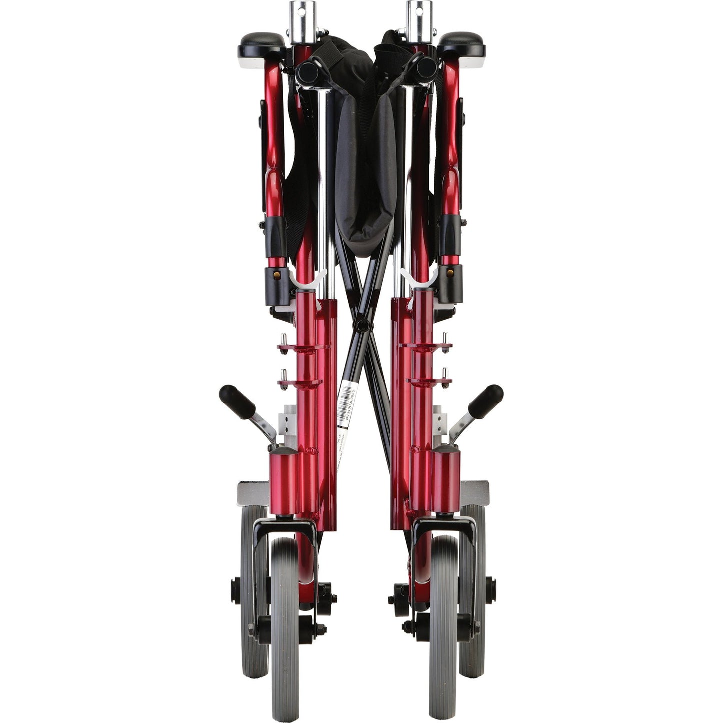 19 Inch Transport Chair with Detachable Arms