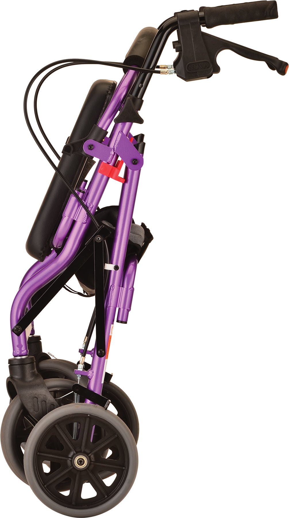 Zoom Series Rolling WalkerBlack20" Seat Height