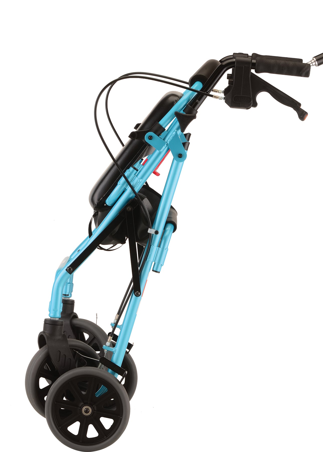 Zoom Series Rolling WalkerRed22" Seat Height