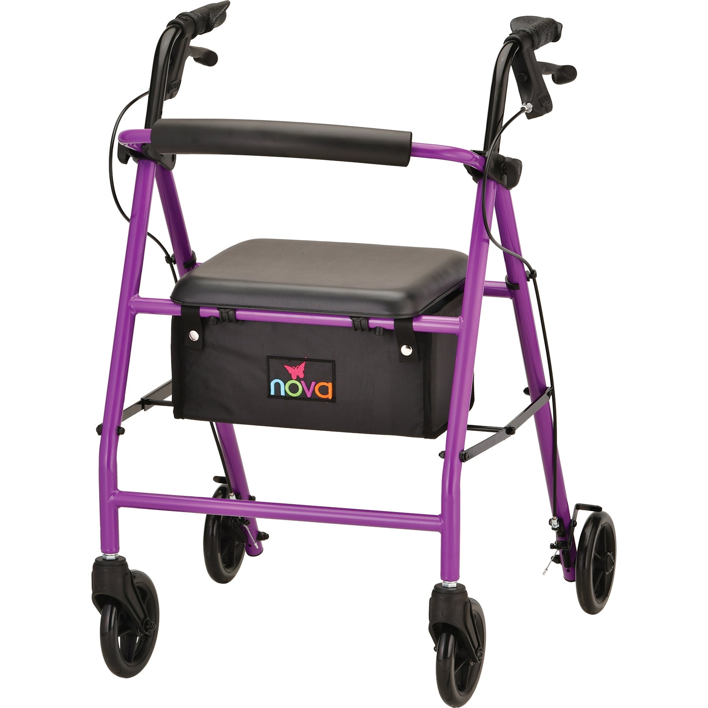 Vibe 6S Steel Rolling Walker