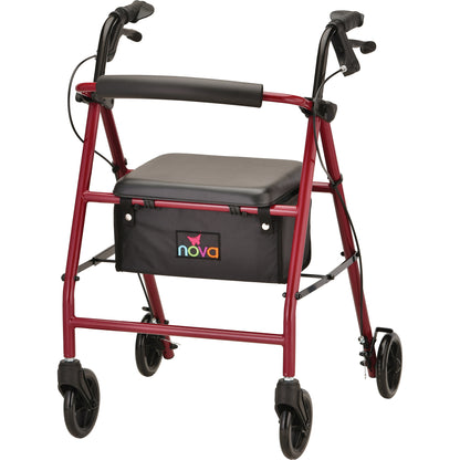 Vibe 6S Steel Rolling Walker