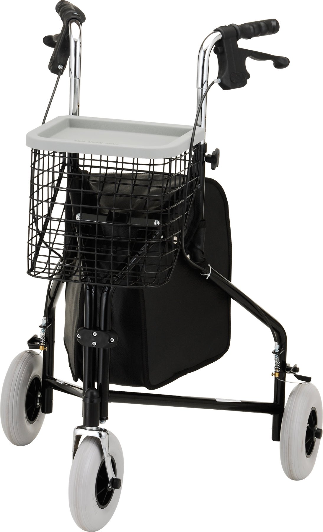Traveler 3 Wheel WalkerBlack