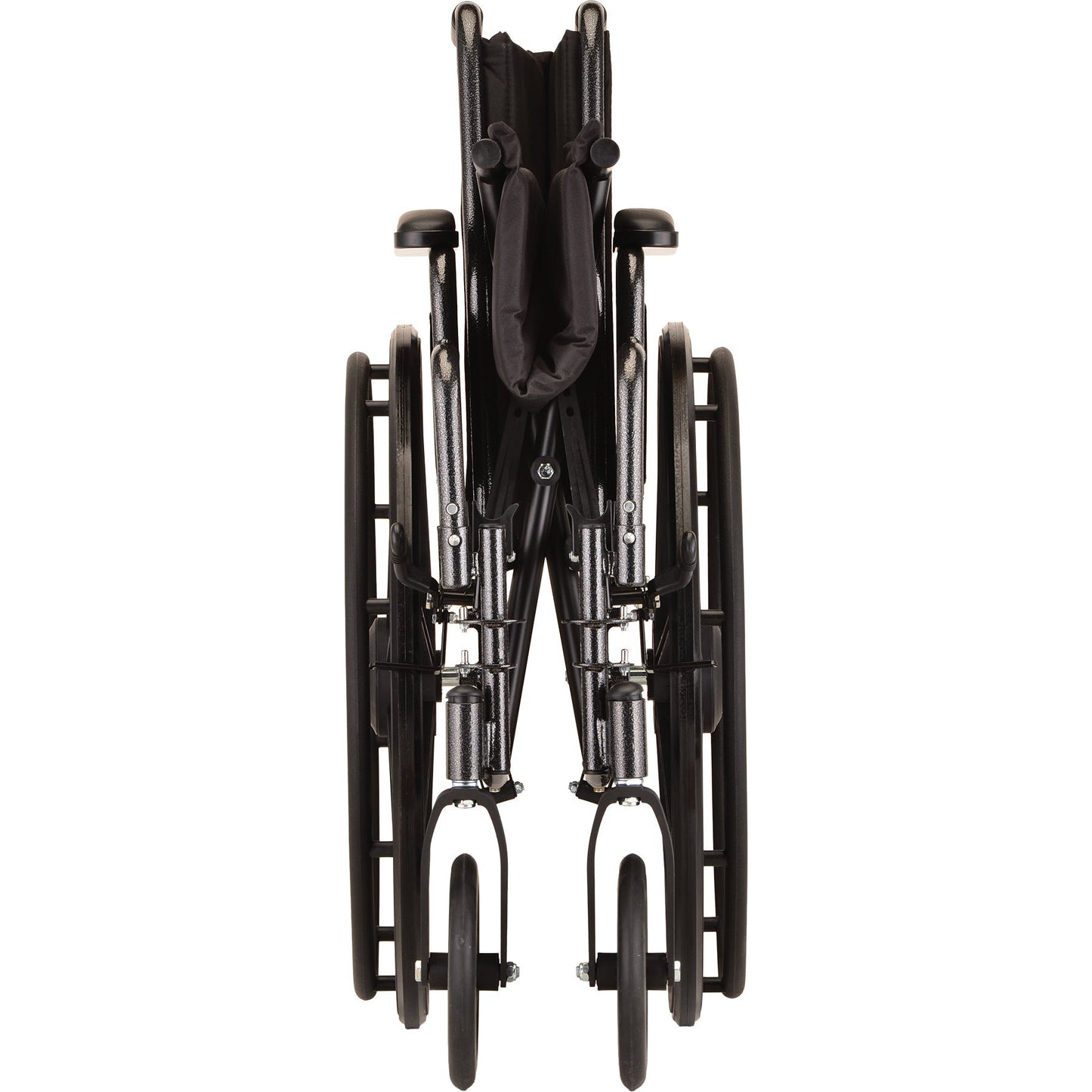 20 Inch 5200 Steel Wheelchair with Detachable Desk Arms