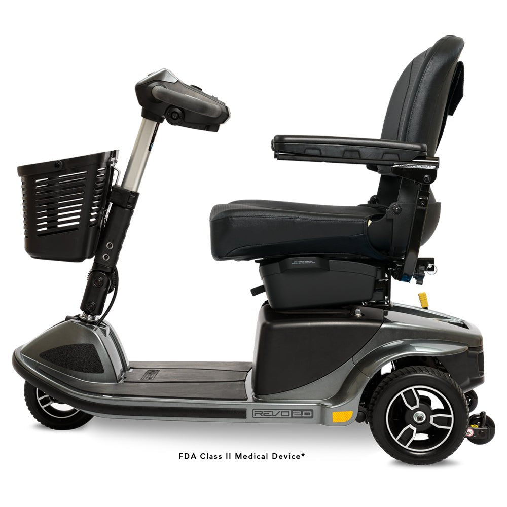 Revo 2.0 Scooter (FDA Class II Medical Device)Grey StreetFour Wheels