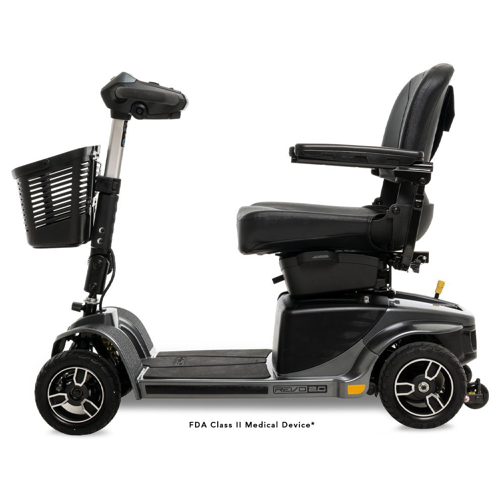 Revo 2.0 Scooter (FDA Class II Medical Device)Grey StreetFour Wheels