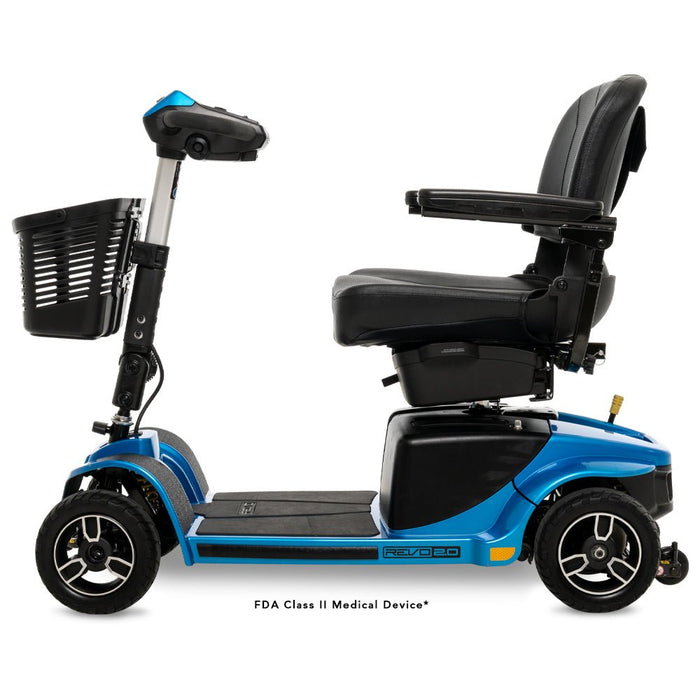 Revo 2.0 Scooter (FDA Class II Medical Device)True BlueThree Wheels