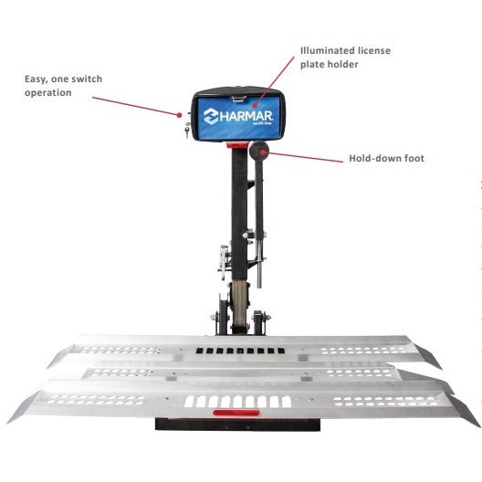Exterior Hitch-mount Platform Lift