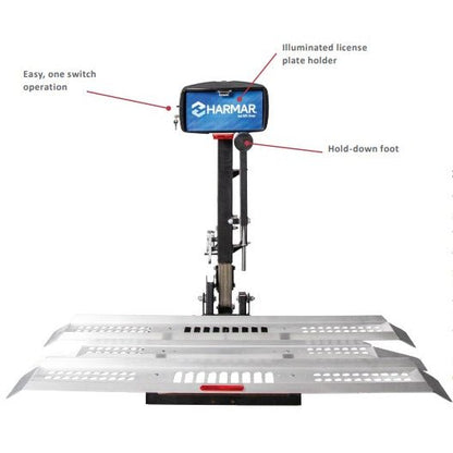 Exterior Hitch-mount Platform Lift