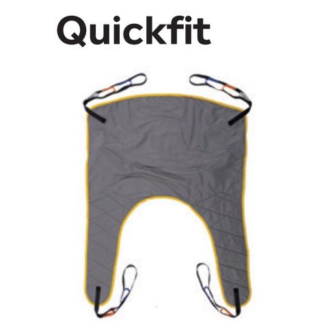 Hoyer Bariatric Loop SlingsQuick FitMediumYellow with White Stripes