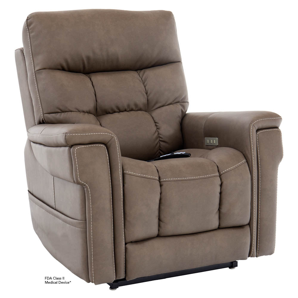 Medium Ultra VivaLift Power Recliner Lift ChairCapriccio Smoke