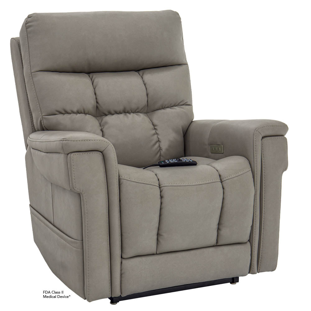 Medium Ultra VivaLift Power Recliner Lift ChairCapriccio Smoke