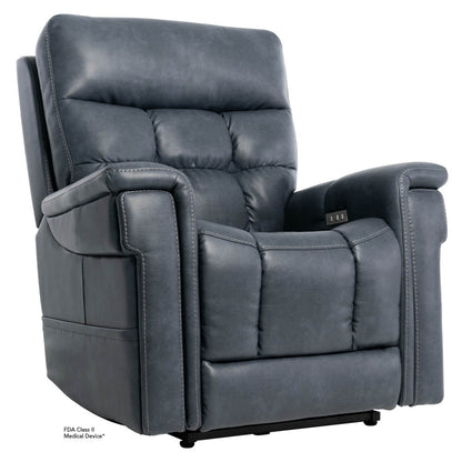 Small Ultra VivaLift Power Recliner Lift ChairCapriccio Slate