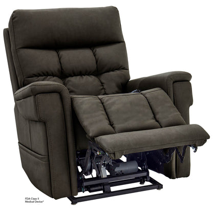Small Ultra VivaLift Power Recliner Lift ChairCapriccio Smoke