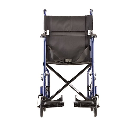 19 Inch Steel Transport Chair