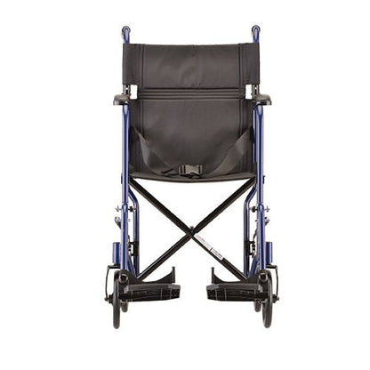 19 Inch Steel Transport Chair