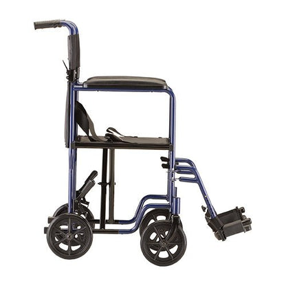 19 Inch Steel Transport Chair