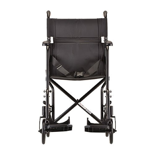 19 Inch Steel Transport Chair