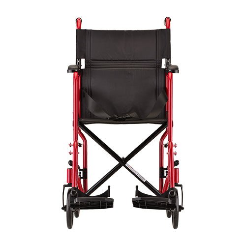 19 Inch Steel Transport Chair