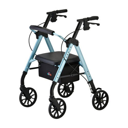  Star 8 Rollator Folding WalkerDiamond Blue