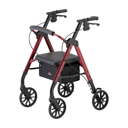 Star 8 Rollator Folding WalkerRed