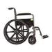 16 Inch 5060 Steel Wheelchair with Fixed ArmsSwing Away Footrests