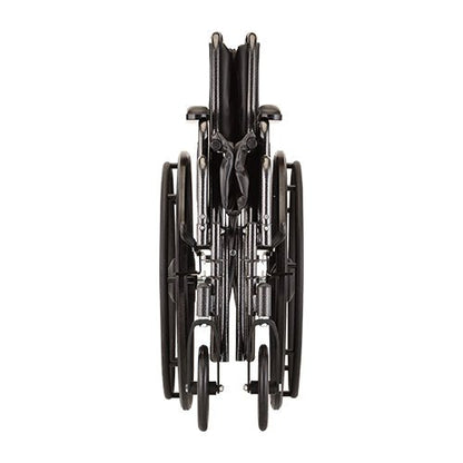 16 Inch 5165 Steel Wheelchair with Detachable Arms