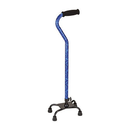 Euro Quad CaneBlue Waves