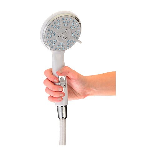 Five Function Hand Held Shower SetWhite