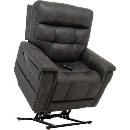 VivaLift! Radiance PLR-3955PW Petite Wide Lift Chair (FDA Class II Medical Device)Canyon Steel