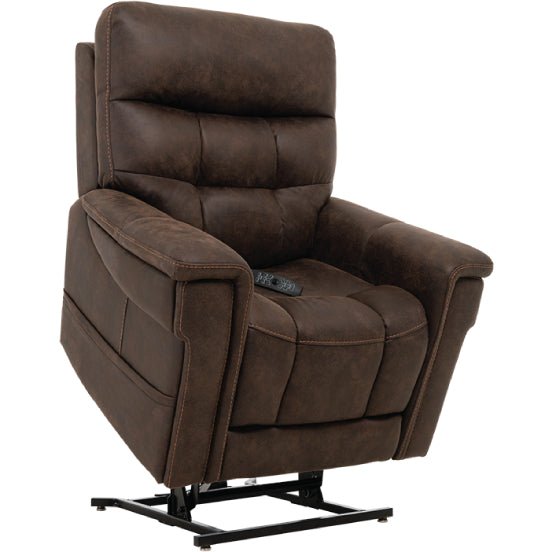 VivaLift! Radiance PLR-3955PW Petite Wide Lift Chair (FDA Class II Medical Device)Canyon Walnut