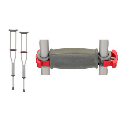 Quick Adjust Underarm Crutches