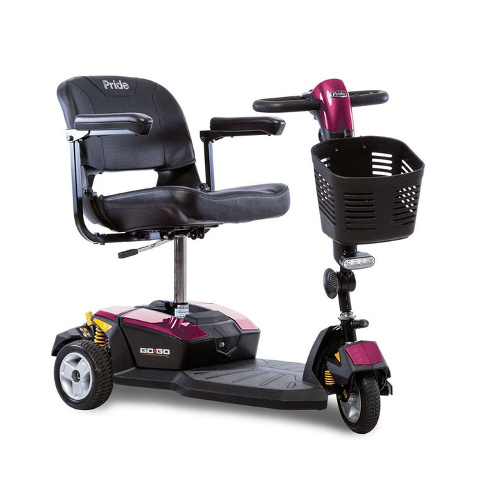 Go-Go LX with CTS Suspension Scooter (FDA Class II Medical Device)Pearl PinkThree