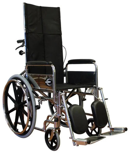 KN-880 Reclining Wheelchair with Removable Armrest and Elevating Legrest