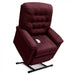 Heritage LC-358L Lift Chair (FDA Class II Medical Device)Cloud 9 Black Cherry