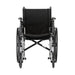 18 Inch 7181 Lightweight Wheelchair with Full ArmsElevating Leg Rests