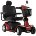 Maxima Scooter with Power Elevating Seat (FDA Class II Medical Device)Garnet RedFour