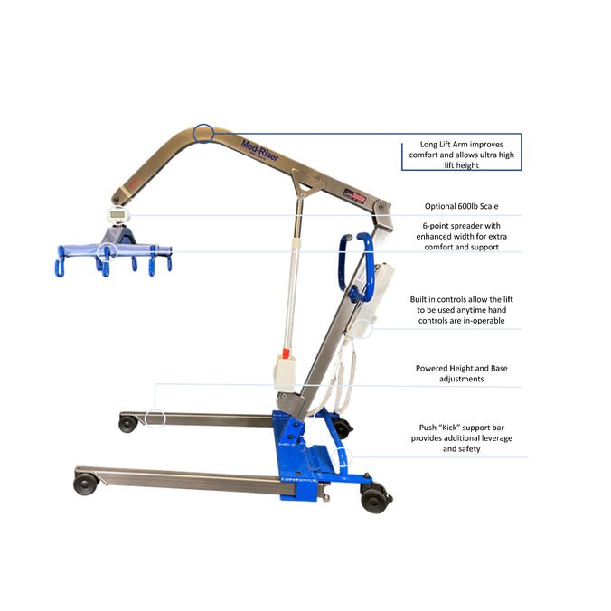 Patient Lift with Powered Base
