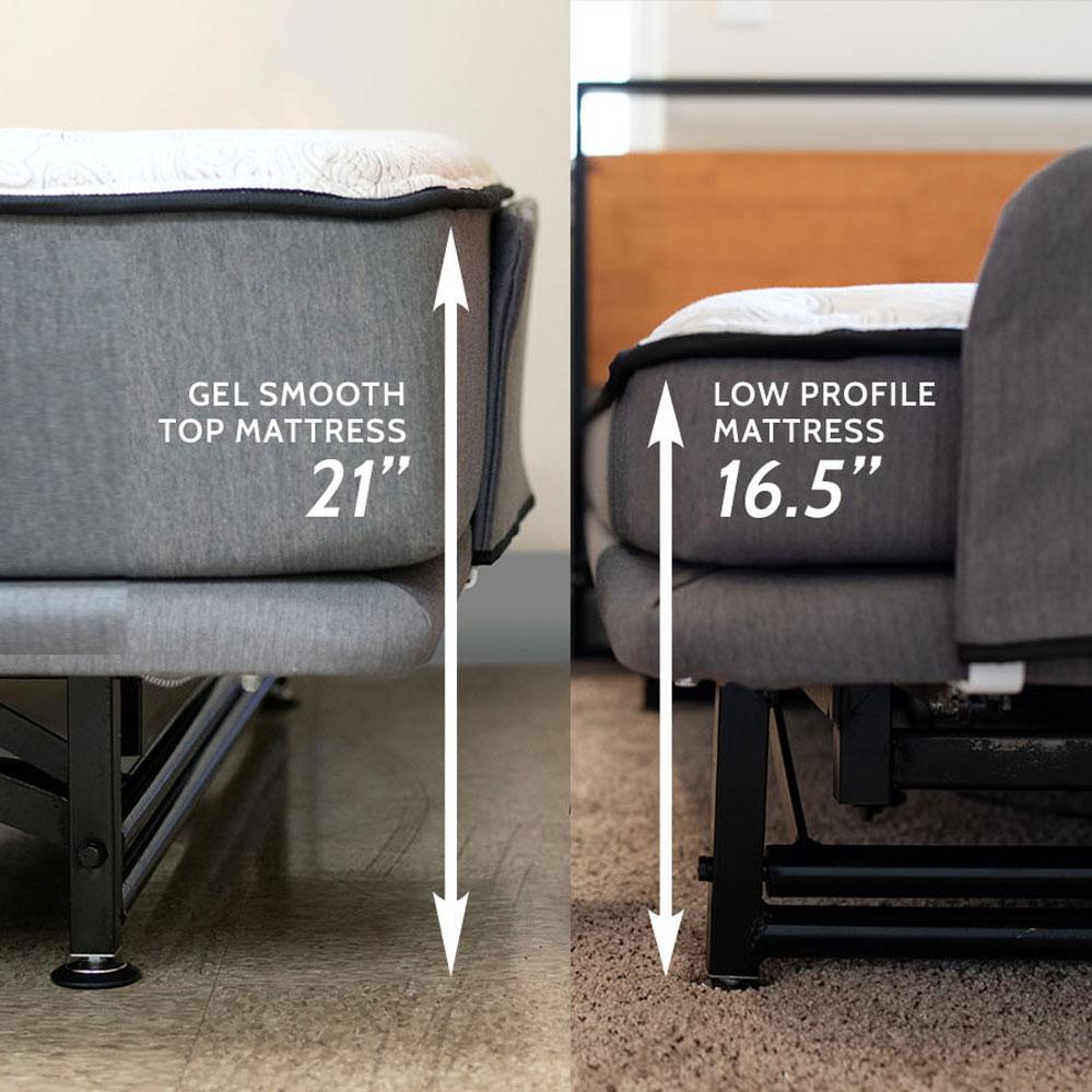 HI-LOW SL Adjustable BedTwin FrameWith MassageInnerspring