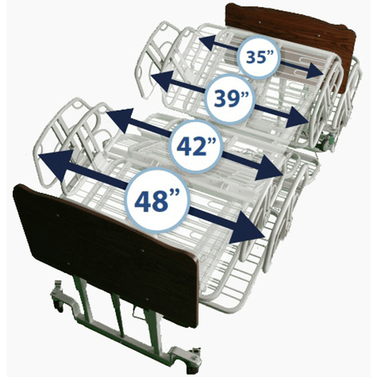 Comfort Wide Bariatric Hi-Lo Bed Set