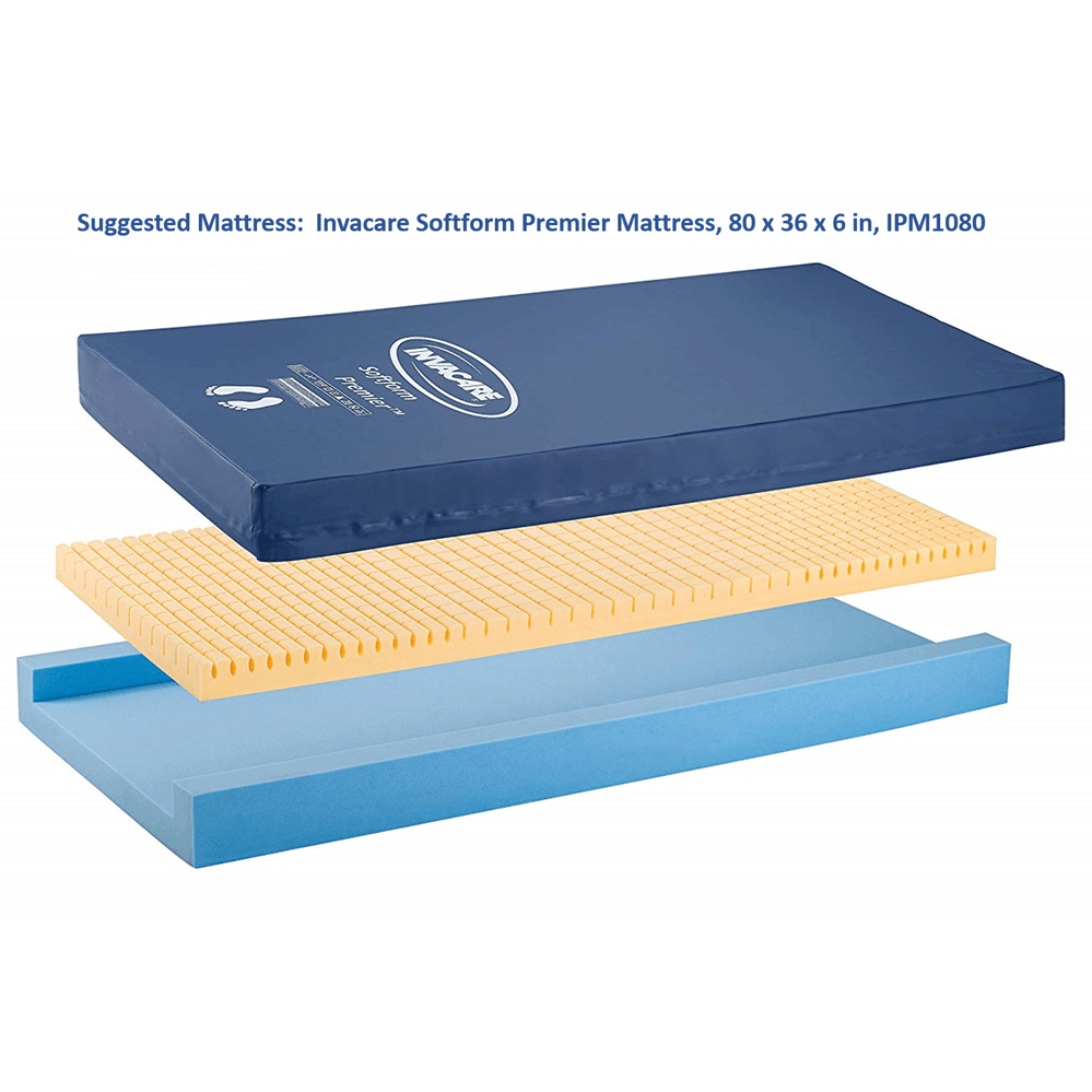 Etude HC Homecare Bed hi-lo - invacare - harmony home medical