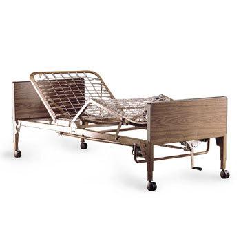 Semi-Electric - Single Crank Hi/Lo bed - invacare - harmony home medical