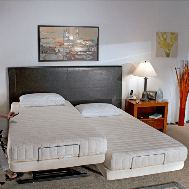 Supernal Hi-Low Bed - transfer master - harmony home medical