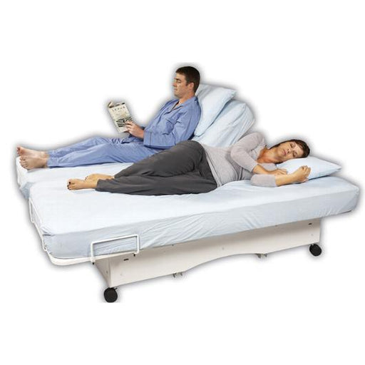 The Valiant HD and Valiant Super HD Hi/Lo Bed heavy duty full electric bed - transfer master - harmony home medical