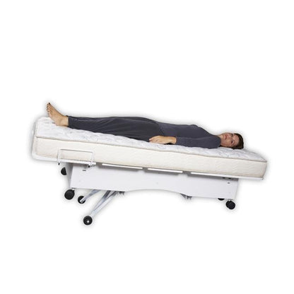 The Valiant HD and Valiant Super HD Hi/Lo Bed heavy duty full electric bed - transfer master - harmony home medical