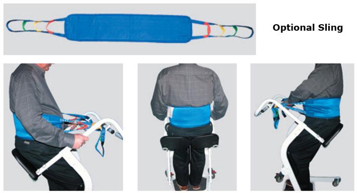 Spryte Manual Stand Aid Patient Lift - Harmony Home Medical