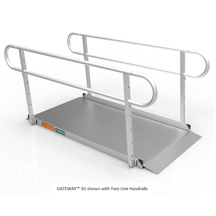 gateway 3g solid surface ramp - ez-access - harmony home medical