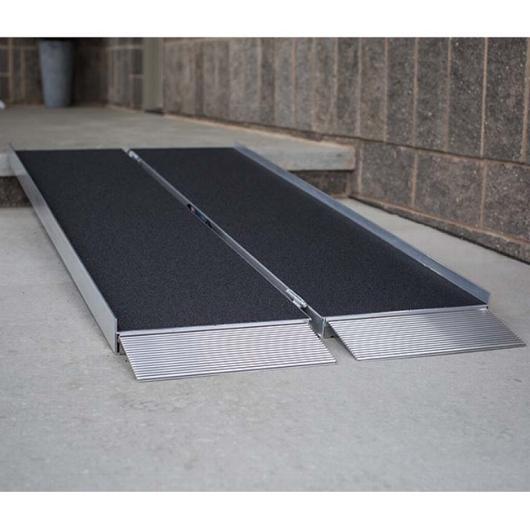 suitcase advantage series wheelchair ramp - ez-access - harmony home medical