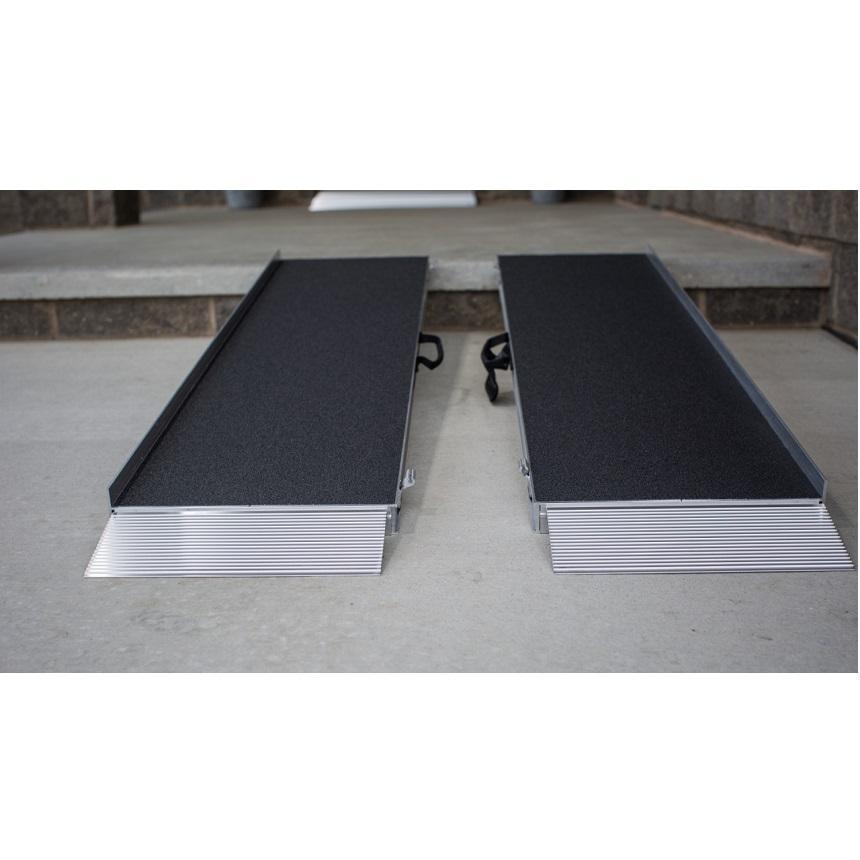 suitcase advantage series wheelchair ramp - ez-access - harmony home medical