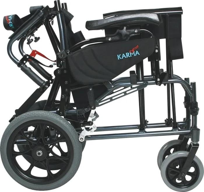 MVP502 Lightweight Ergonomic Reclining Transport Wheelchair