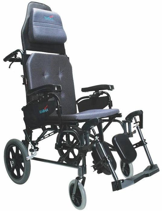 MVP502 Lightweight Ergonomic Reclining Transport Wheelchair